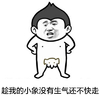 趁我的小象 没有生气 还不快走 恶搞