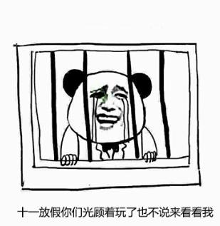 国庆节 魔性 搞笑 逗 熊猫头