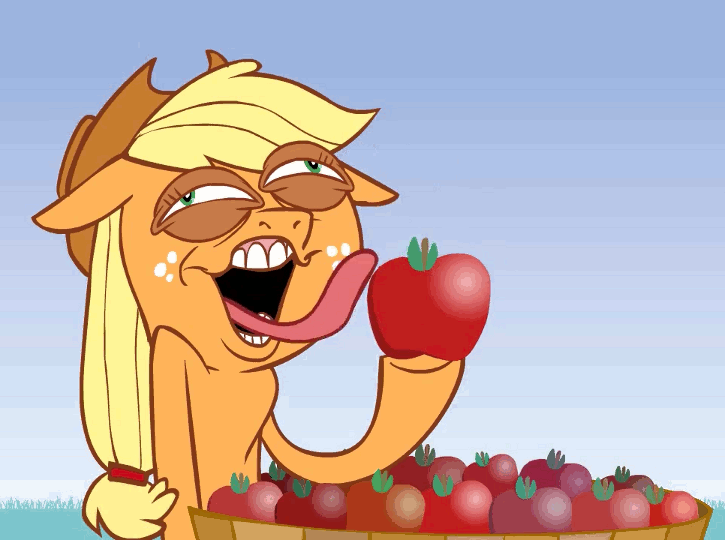 苹果gif applegif foodgif 恶心gif
