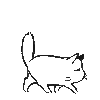 背景素材 手绘 猫