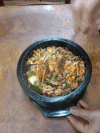 搅拌 拌饭 美味 食物