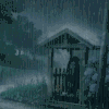 雨 下雨 卡通 二次元