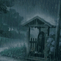 雨 下雨 卡通 二次元