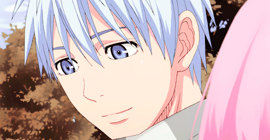 动漫 男生 抬头 眼神