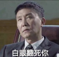 人民的名义 白眼翻死你 李达康 达康书记