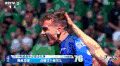格列兹曼 法国 法国欧洲杯108球全纪录 爱尔兰 摸头庆祝