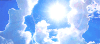 天空 白云 阳光 动漫