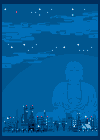 大佛 灯光 创意 动漫