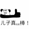 儿子真棒 金馆长 竖起大拇指 撇嘴 熊猫