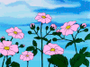 花朵 漂亮 微风 粉色