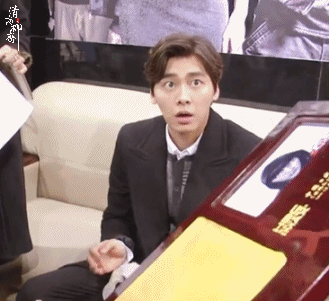 帅哥 李易峰 惊讶 瞪眼