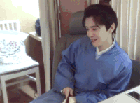 鹿晗 exo 跑男 古装打扮