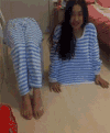 美女 特技 惊吓 搞笑