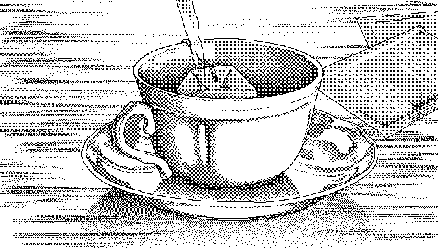 茶 tea 图片 黑白