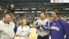 诺维茨基 Dirk Werner Nowitzki 比赛完 拥抱 感谢