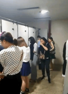 卫生间 男女 搞笑 这是在日本吗