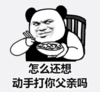 熊猫头 暴漫 怎么还想动手打你父亲吗 搞怪 沙雕 逗