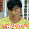 爱情公寓 张伟 张益达 李佳航 你在说什么 soogif soogif出品