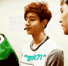 段宜恩 mark GOT7   傻瓜 眼神 鄙视