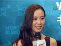 刘诗诗 美女 高兴 采访