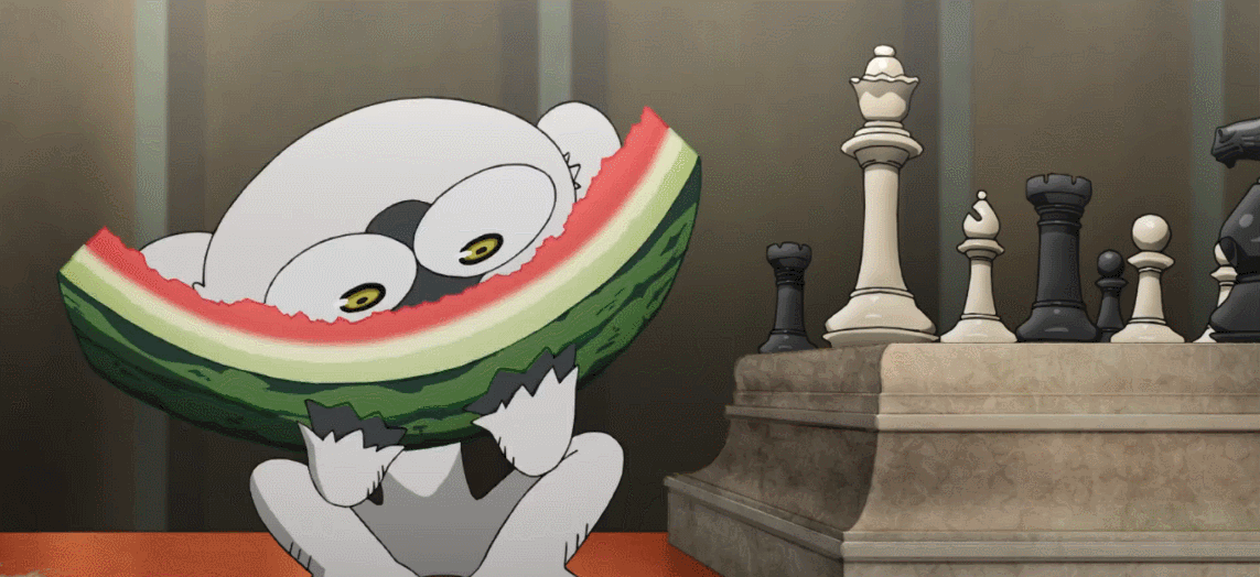 卡通  猴子  吃西瓜 可爱