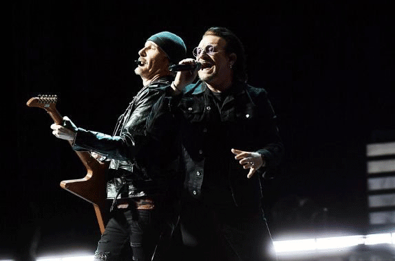 福布斯 全球收入最高音乐人榜单 2018收入最高音乐人 U2 U2乐队
