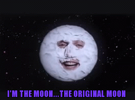 月亮 moon 人脸 表情 台词 面膜
画风 诡异