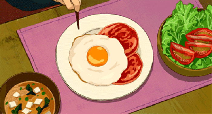 宫崎骏 动漫 美食 煎蛋