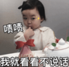 黄夏温 萌娃 啧啧 我就看看不说话 可爱 搞笑 逗