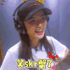 火箭少女101研究所 杨超越 笑skr蟹了 螃蟹 开心 soogif soogif出品