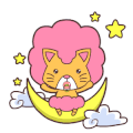 猫咪  白云  月亮  星星  摇晃