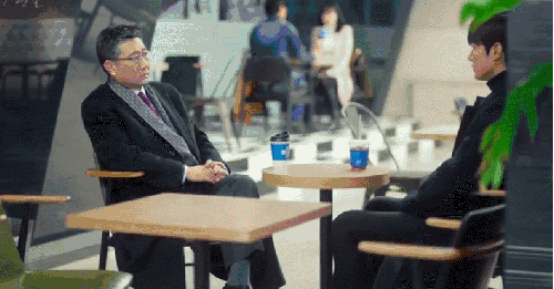 咖啡馆 对话 李敏镐 父子 电视剧 蓝色大海的传说 许俊宰 韩剧 餐厅 父子对话