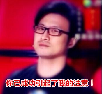 汪峰半壁江山小妖精你已经成功引起了我的注意gif动图_动态图_表情包