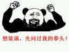 想装逼先问过我的拳头   举手   熊猫人   斗图   大力士