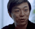 黄渤 傻笑  说 认真