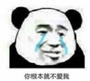 暴漫 文字表情包 你根本就不爱我 搞笑 逗 沙雕