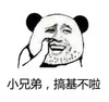 猥琐 逗逼 搞笑 胡子拉碴 熊猫人