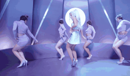 Ariana&Grande Focus MV 动作 拍手 跳舞