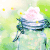 浪漫 可爱 花瓶 落叶