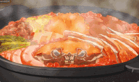 卡通 动漫 美食 火锅 诱人