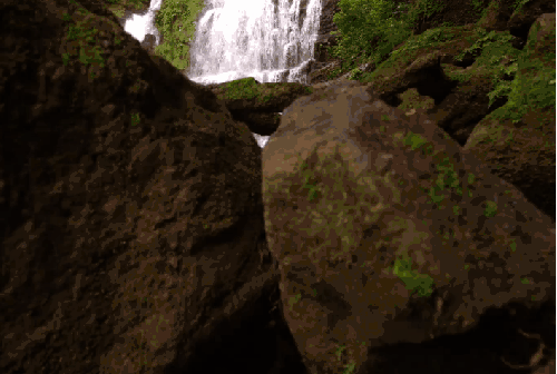 哥斯达黎加 山 森林 河流 瀑布 纪录片