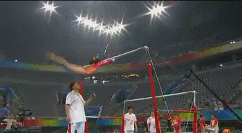 奥运会 北京奥运会 高低杠 训练 体操