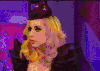 Lady gaga 打招呼 hello
