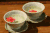 花朵 泡茶 热气 瓷碗