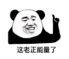暴漫 文字表情包 这老正能量了 熊猫头 搞笑 逗