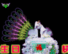 生日快乐 生日蛋糕 孔雀开屏 祝福