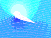 流 迷幻 翼 蓝色