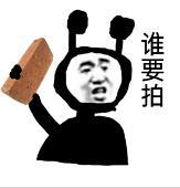 暴漫 文字表情包 谁要拍 搞笑 逗 沙雕