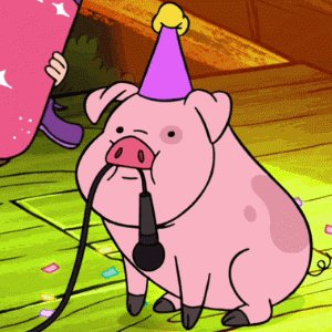 猪猪 过生日 唱歌 蠢萌