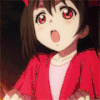 love live 女孩 激动 愤怒